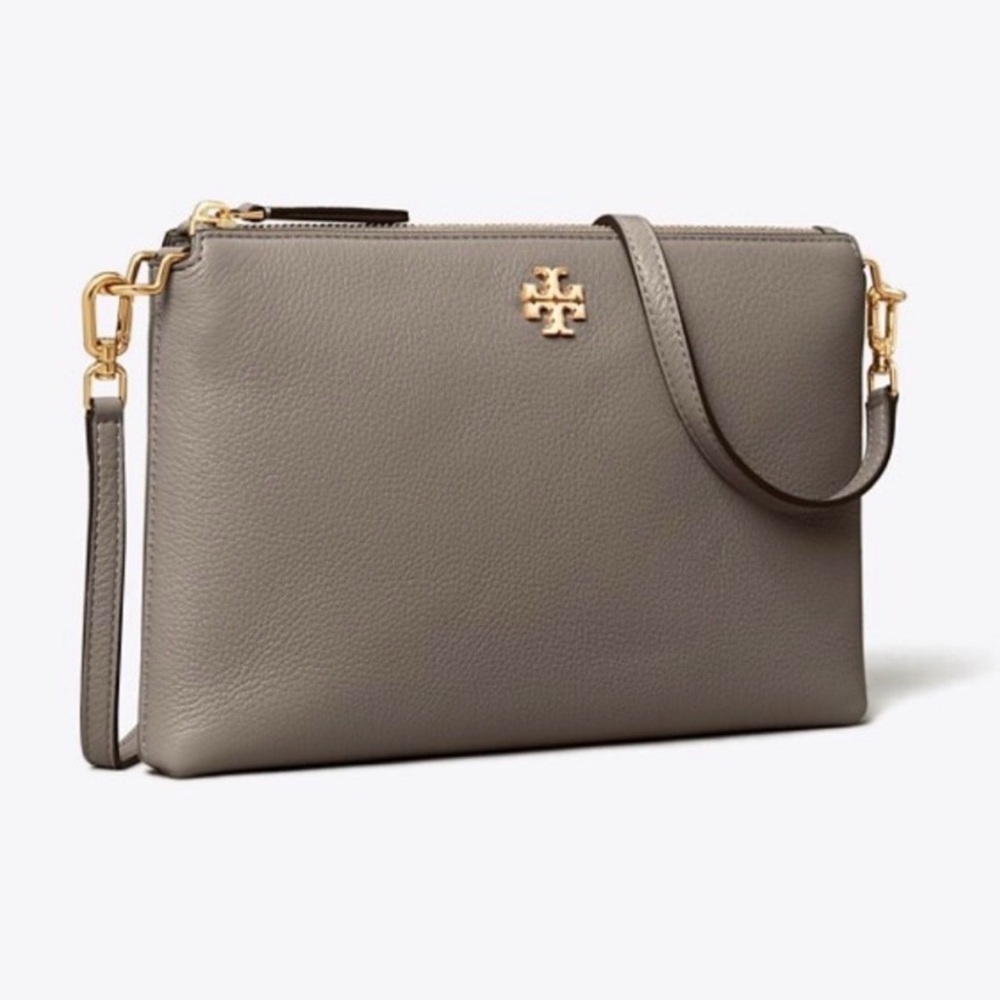 Tory Burch Mercer Pebble Zip Crossbody NWT